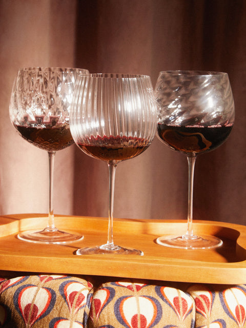 NasonMoretti - Tolomeo Hand-Blown Murano Red Wine Glasses (Set of 6) -  - ABASK