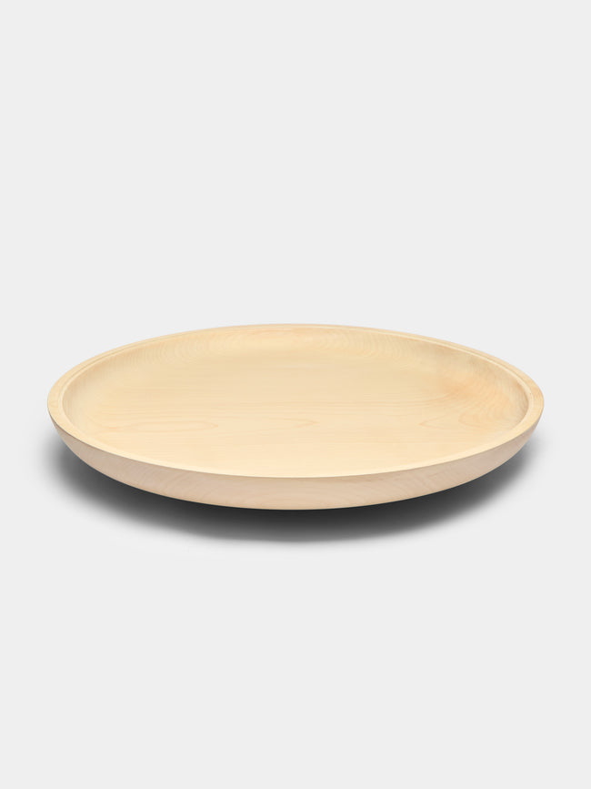 Marisa Klaster - Hand-Turned Ash Wood Extra Large Platter -  - ABASK - 