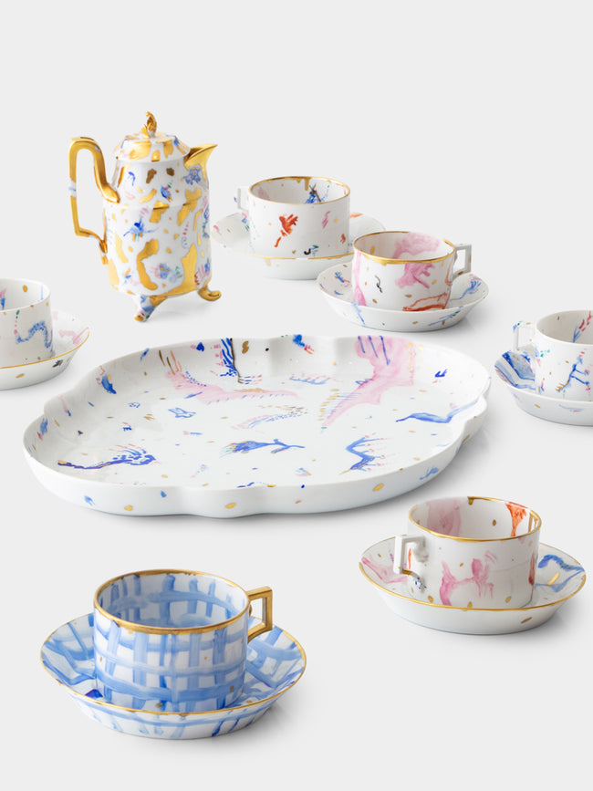 Katie Stout - Untitled Hand-Glazed Porcelain Tea Set -  - ABASK - 