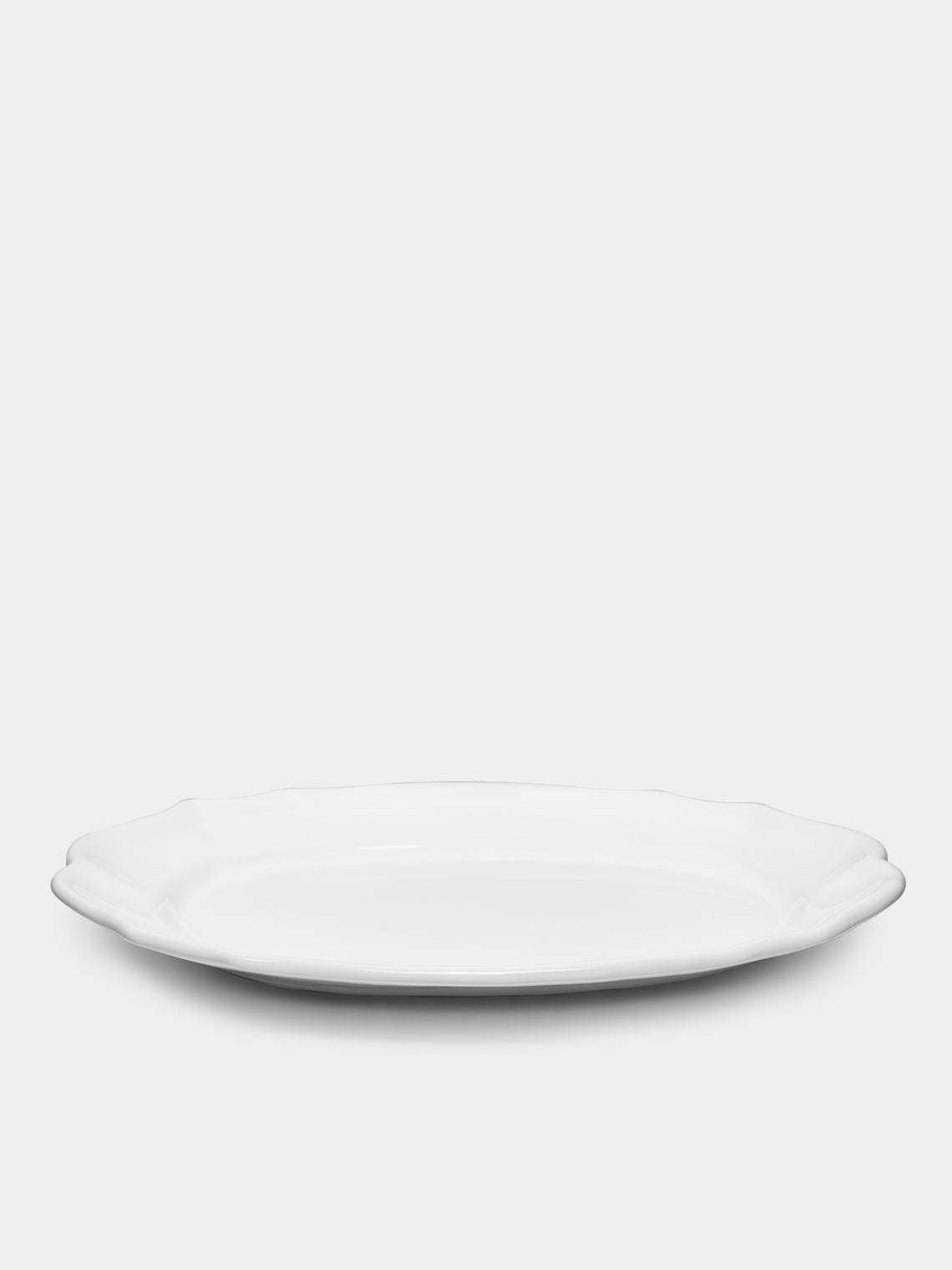 Bourg Joly Malicorne - Festons Ceramic Oval Serving Dish -  - ABASK