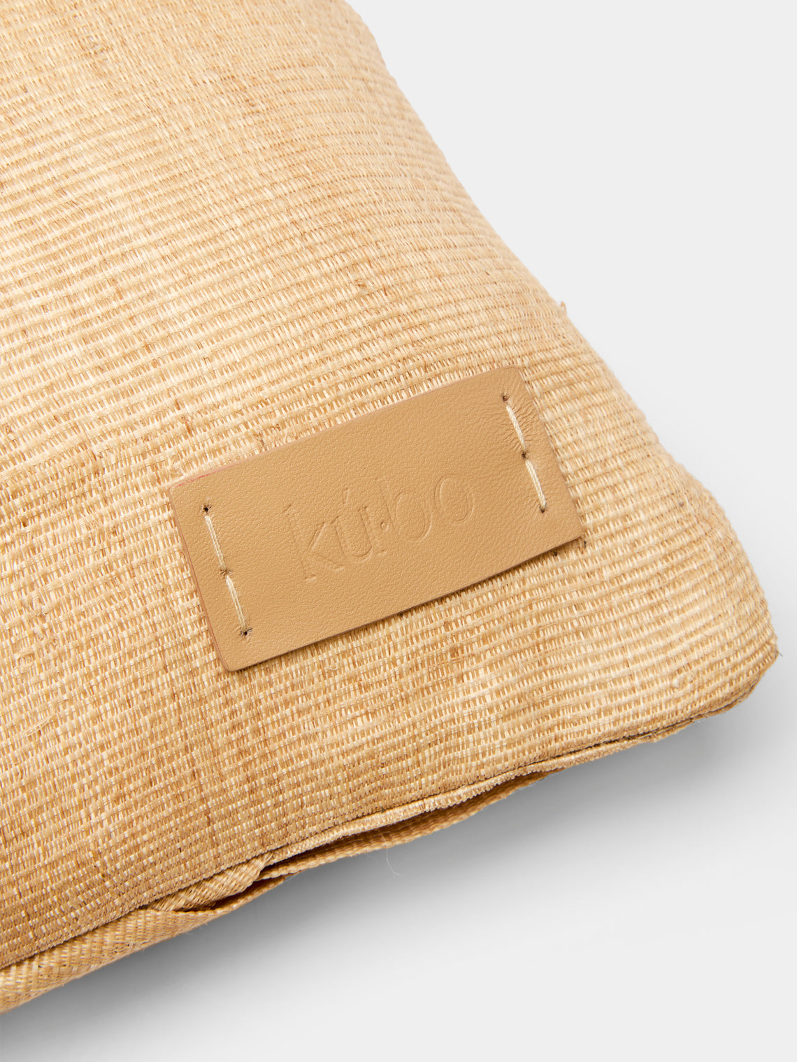 KUBO Curated - Diamond Small Weave Palm Cushion -  - ABASK