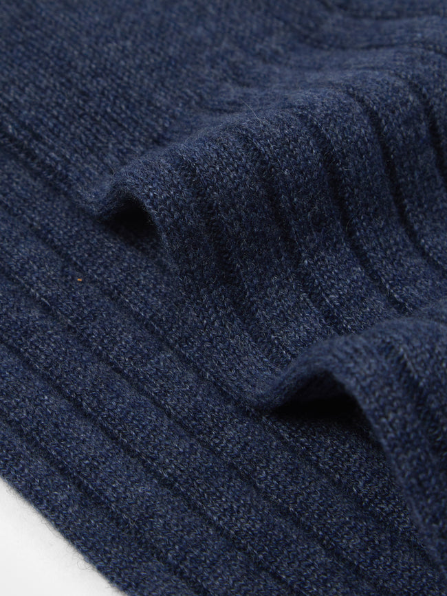 Maria La Rosa - Ribbed Cashmere Socks -  - ABASK