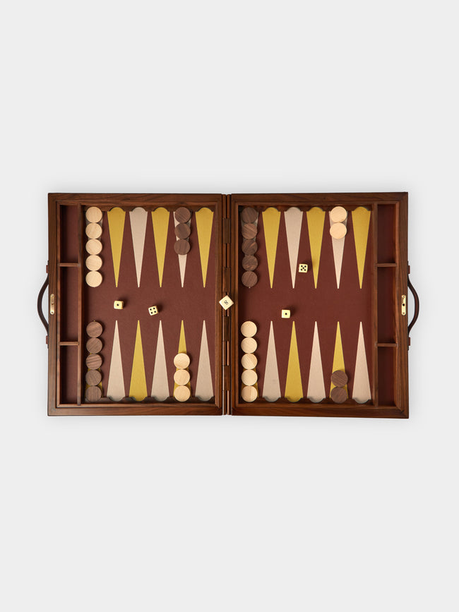 Giobagnara - Bond Wood Backgammon Set -  - ABASK -- 