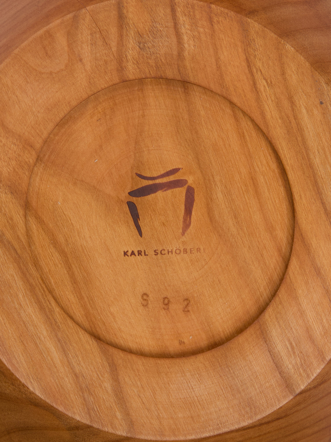 Karl Schöberl - Hand-Turned Cherry Wood Bowl -  - ABASK