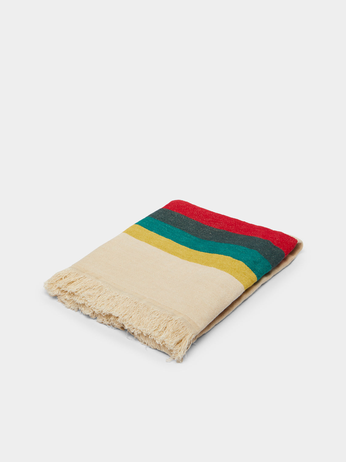 Libeco - Summer Stripe Belgian Linen Towel -  - ABASK