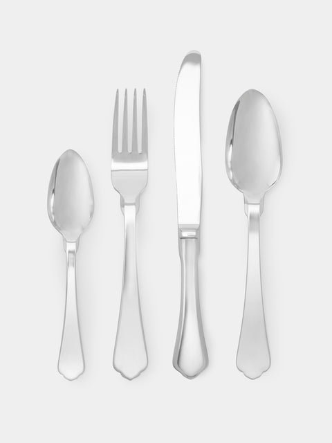 Astier de Villatte - Naples Shiny-Finish Dinner Cutlery (Set of 4) -  - ABASK - 