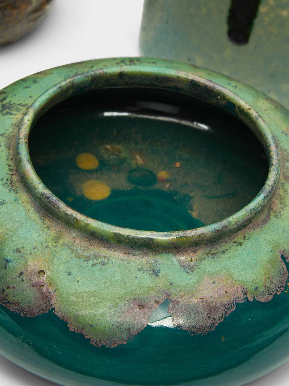 Antique and Vintage - Mid-Century Artist Pottery Ceramic Bud Vases (Set of 6) -  - ABASK