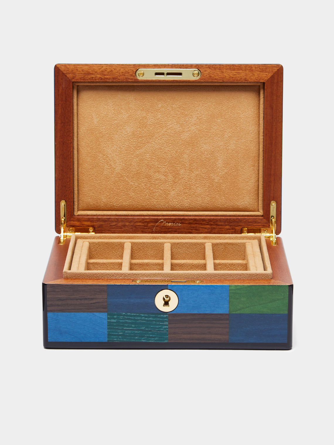 Morici - Venezia Cannaregio Wood Inlay Jewellery Box -  - ABASK