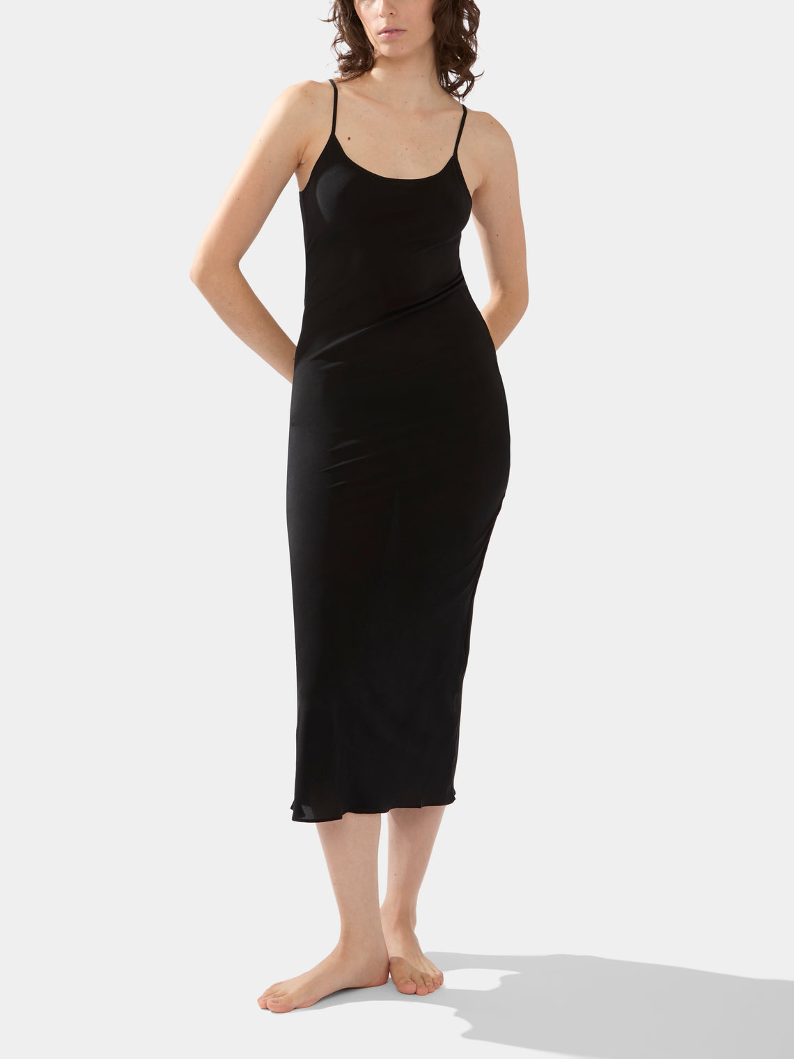 Ryan Roche - Silk Slip Dress -  - ABASK