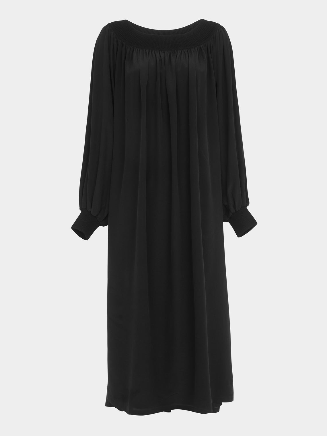 Ryan Roche - Silk and Cashmere Long Dress -  - ABASK - 