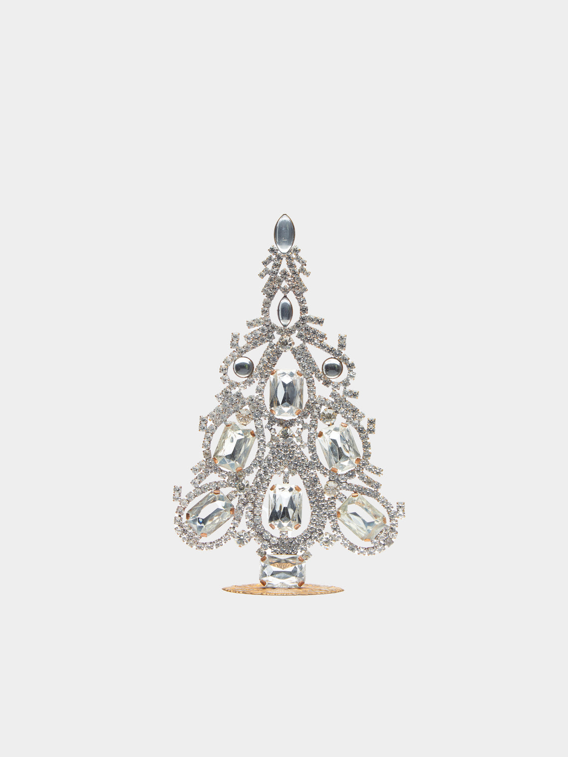 Antique and Vintage - 1930s Czech Jewelled Small Christmas Tree -  - ABASK - 