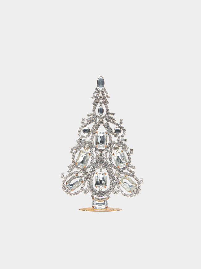 Antique and Vintage - 1930s Czech Jewelled Small Christmas Tree -  - ABASK - 