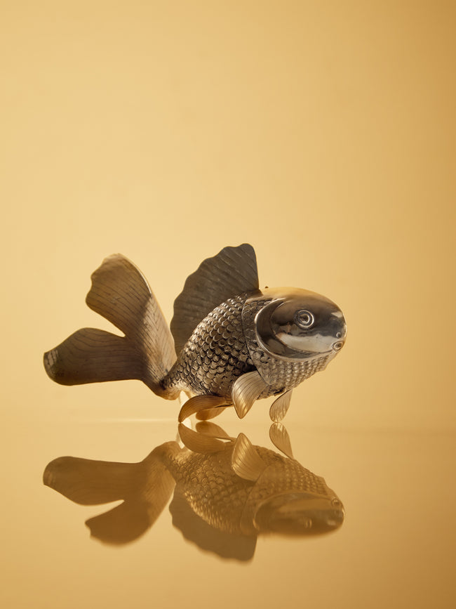 Antique and Vintage - 19th-Century Solid Silver Goldfish -  - ABASK