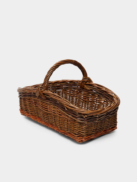 Valérie Lavaure - Handwoven Willow Asparagus Basket -  - ABASK - 