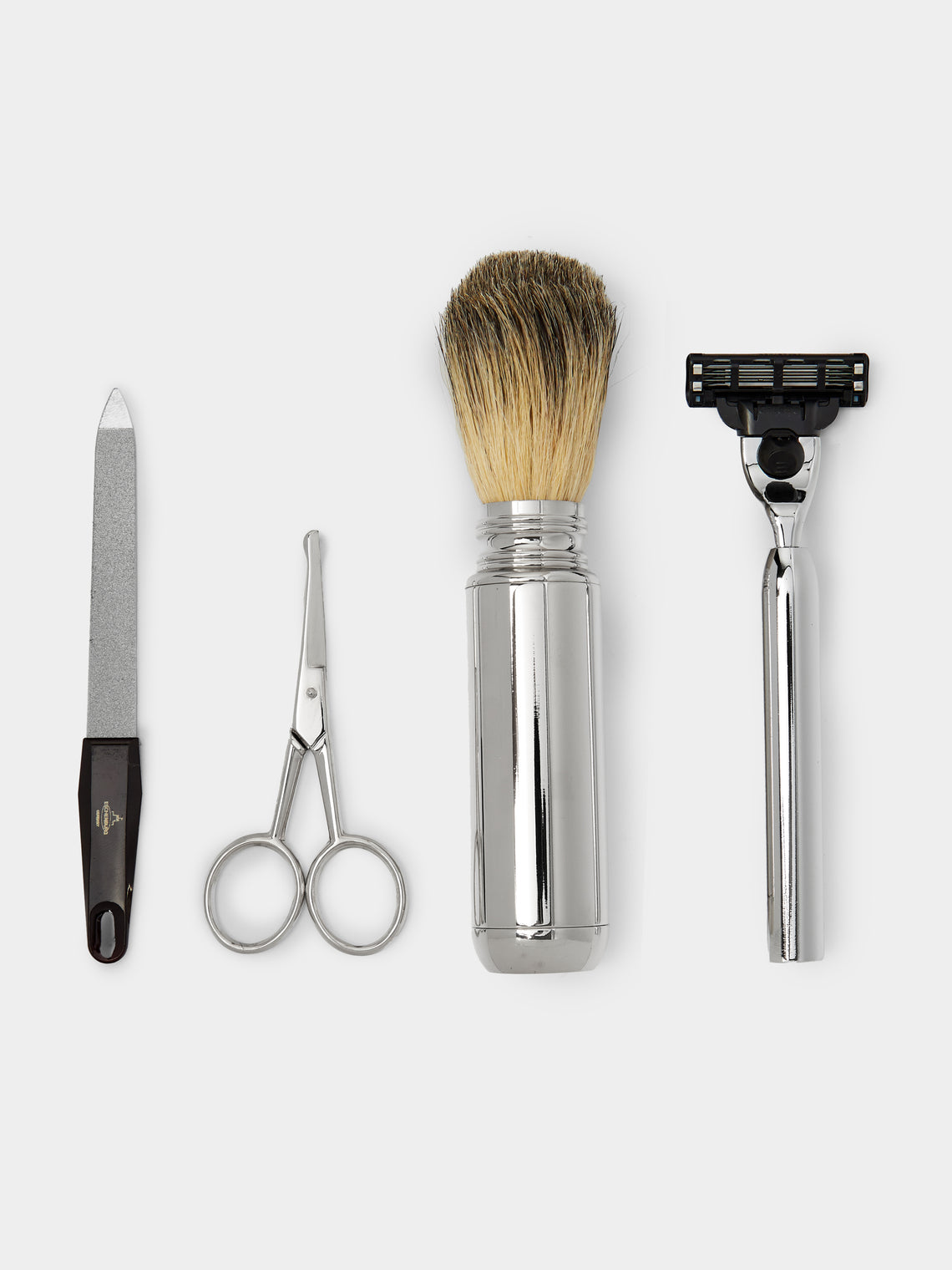 F. Hammann - Leather Shaving Kit -  - ABASK