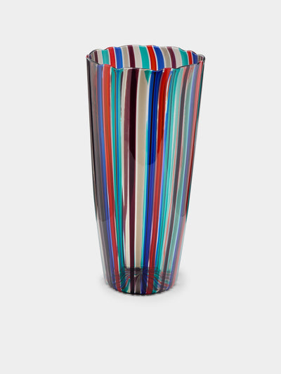 Venini - Gio Ponti Canne Hand-Blown Murano Glass Vase -  - ABASK - 