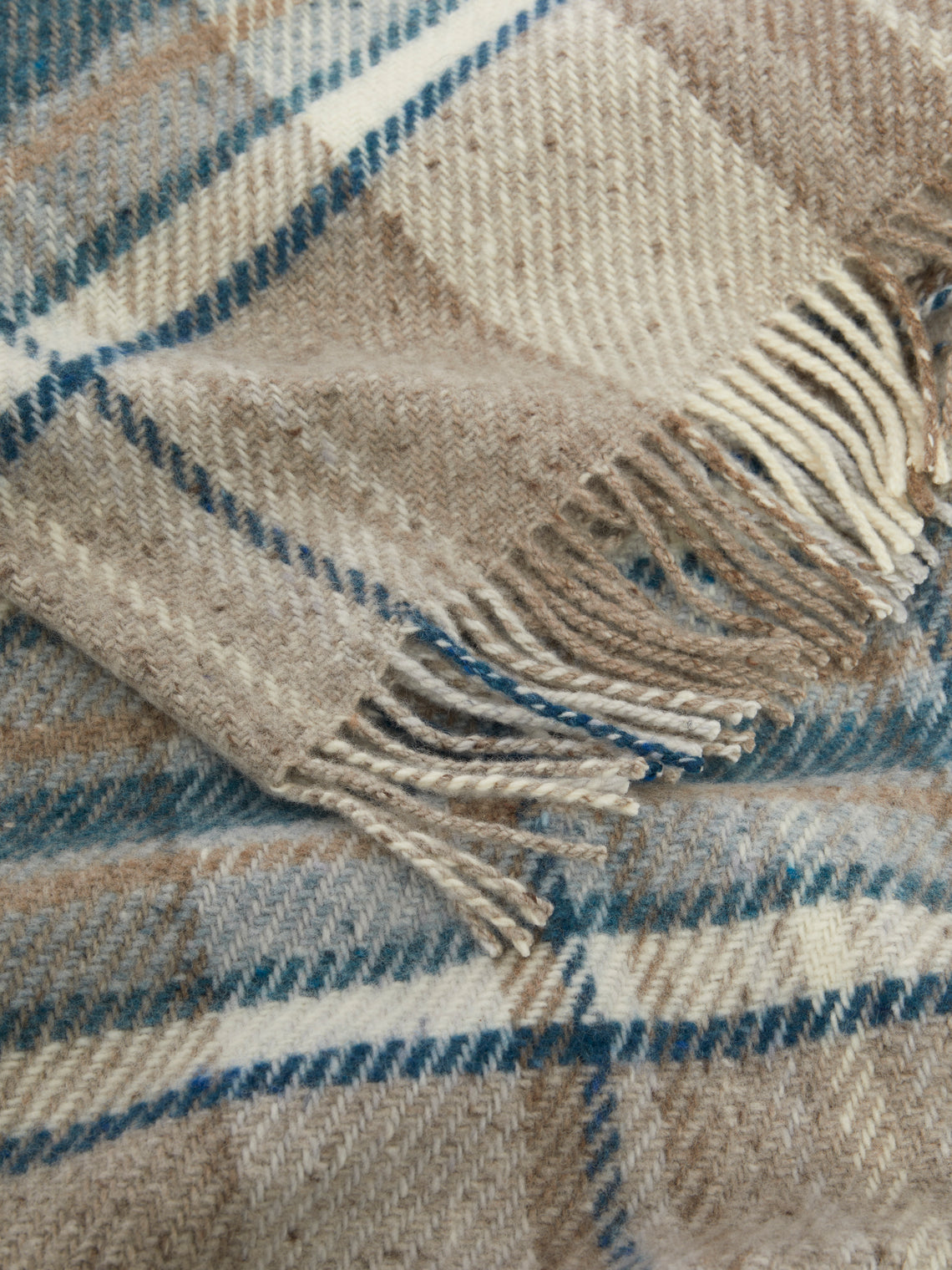 Johnstons of Elgin - Donegal Wool and Cashmere Bed Blanket -  - ABASK