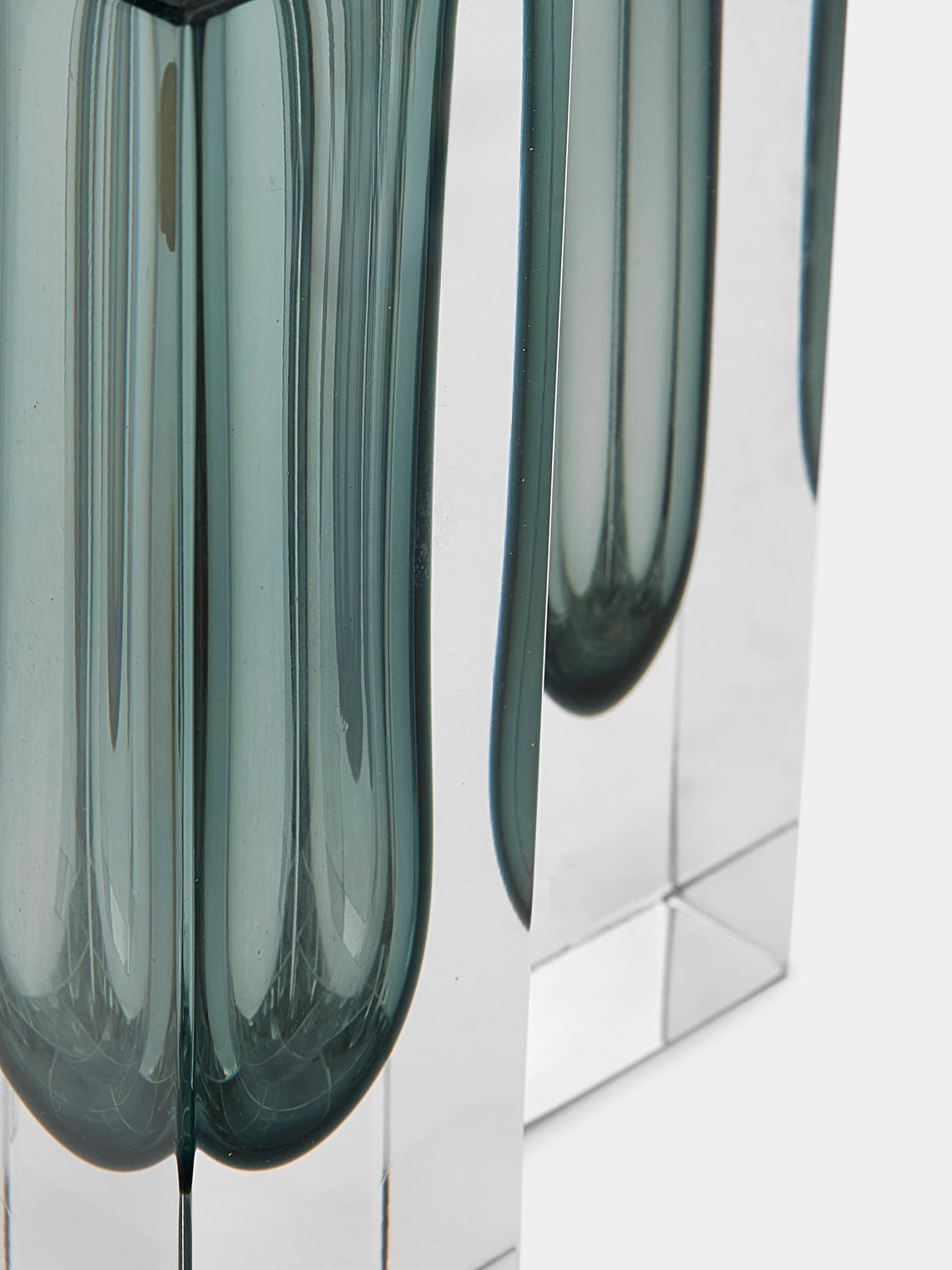 Antique and Vintage - 1970s Sommerso Murano Glass Bud Vases (Set of 2) -  - ABASK