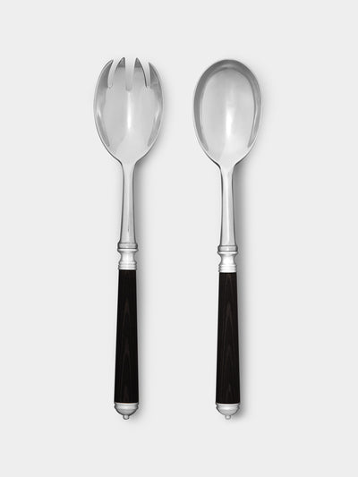 Alain Saint-Joanis - Marbella Ebony Salad Servers -  - ABASK - 