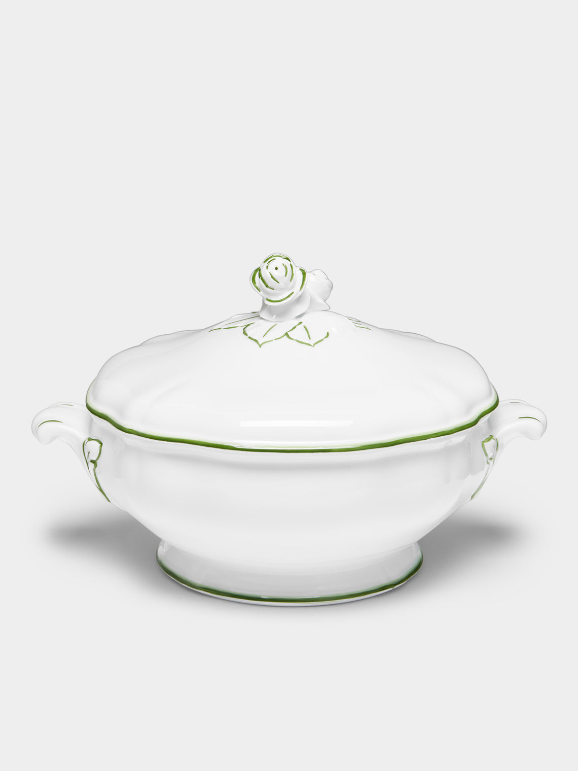 Raynaud - Touraine Hand-Painted Porcelain Soup Tureen -  - ABASK - 