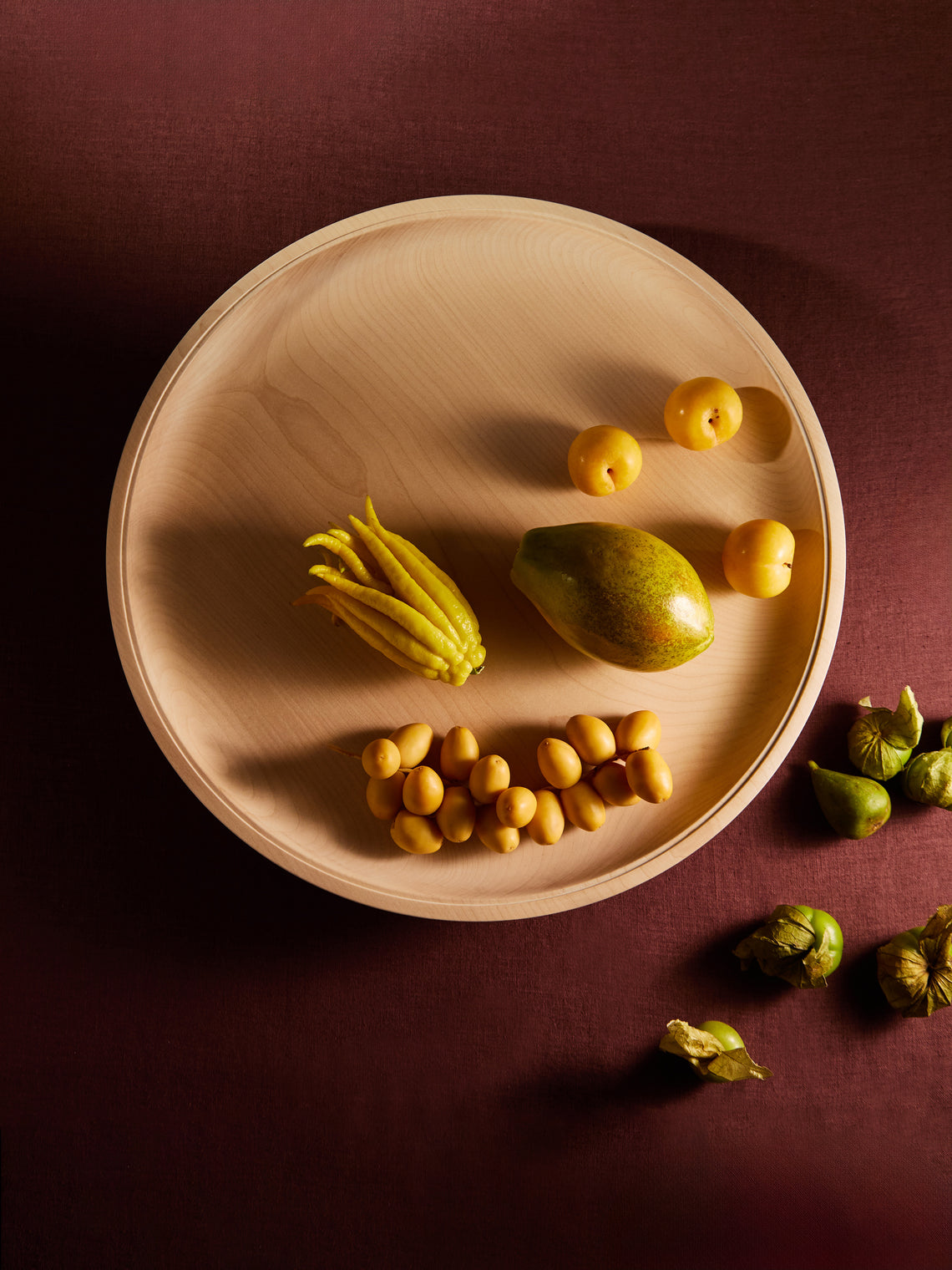 Marisa Klaster - Hand-Turned Ash Wood Extra Large Platter -  - ABASK