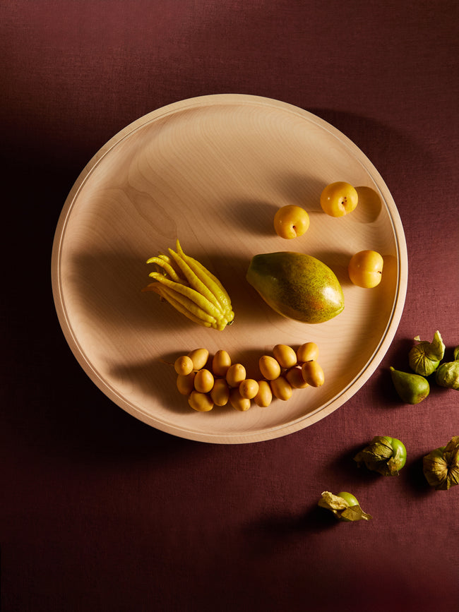 Marisa Klaster - Hand-Turned Ash Wood Extra Large Platter -  - ABASK