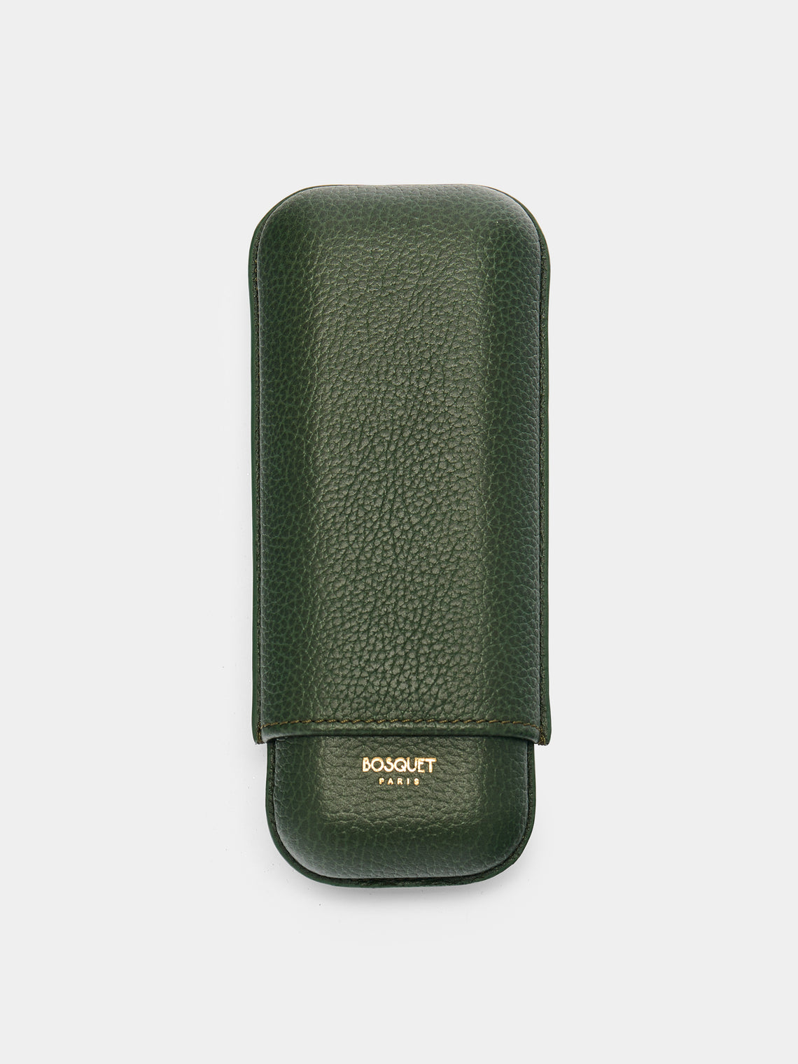 Bosquet Paris - Grained Leather Cigar Case (2 Cigars) -  - ABASK - 