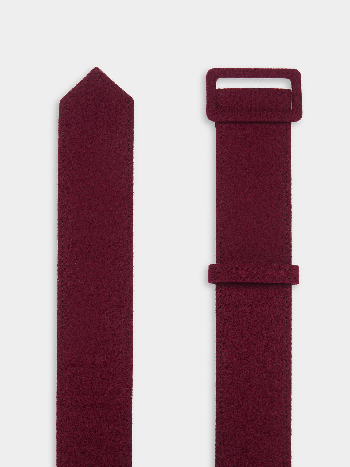 Marta Ferri - Wool Crepe Belt -  - ABASK