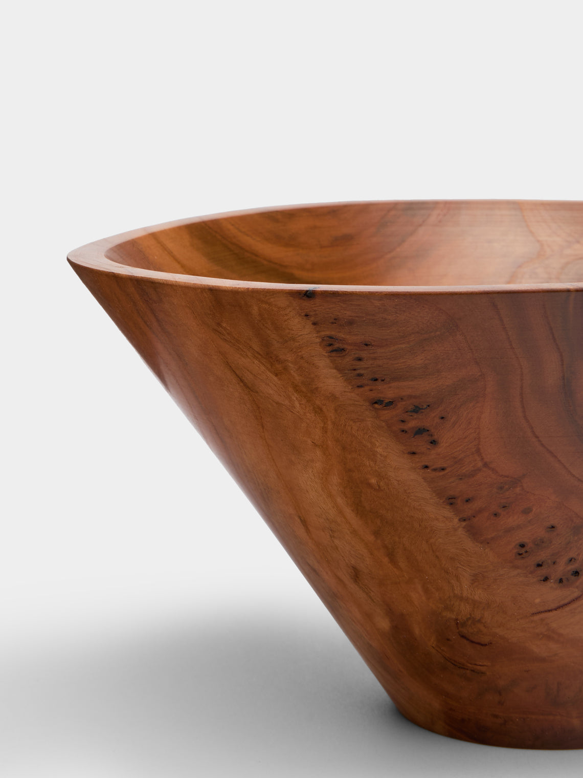 Karl Schöberl - Hand-Turned Cherry Wood Bowl -  - ABASK