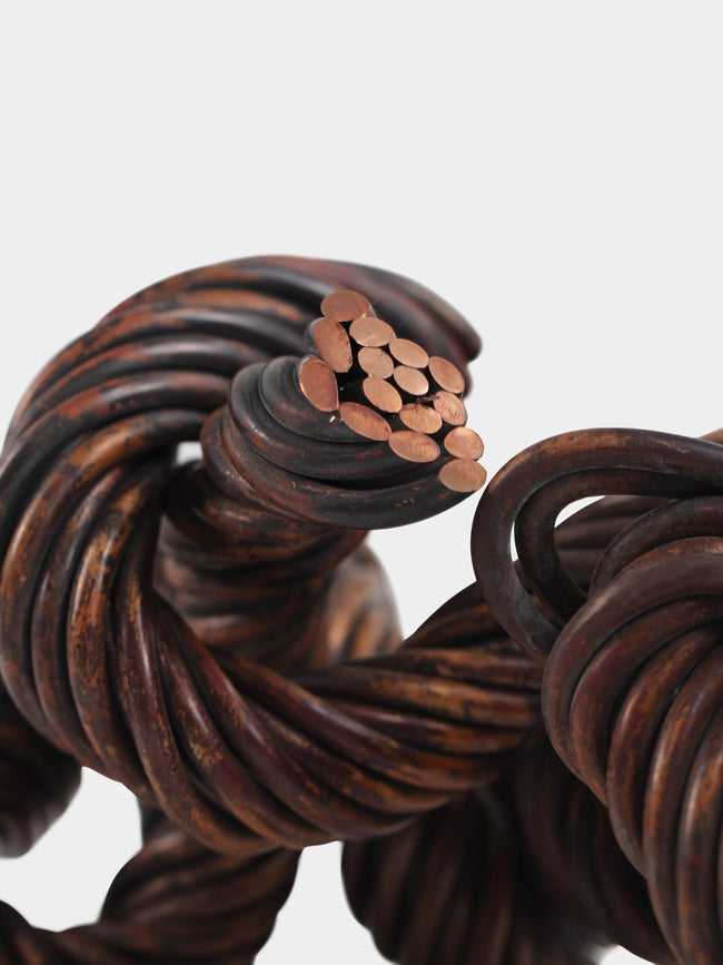 Johnny Swing - Hand-Cast Copper Wire Knot -  - ABASK