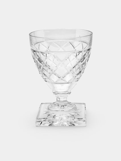 Antique and Vintage - 1930s Val Saint Lambert Crystal Red Wine Glasses (Set of 12) -  - ABASK - [thumbnail]