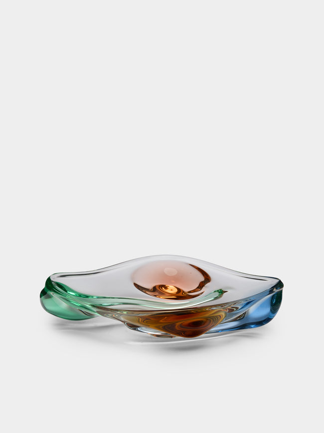 Antique and Vintage - 1970s Bohemian Glass Bowl -  - ABASK - 