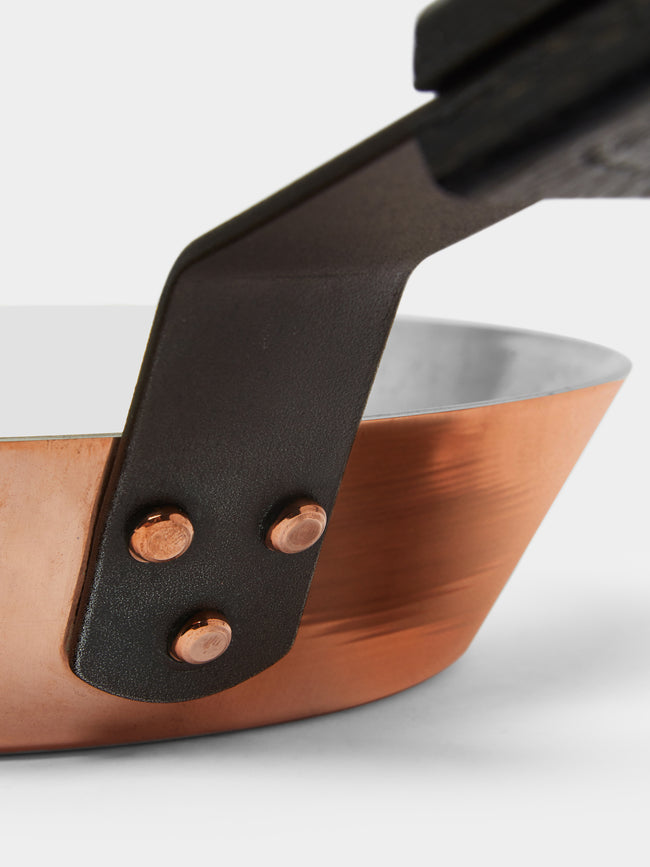 Netherton Foundry - Spun Copper Frying Pan with Ebonised Oak Handle -  - ABASK