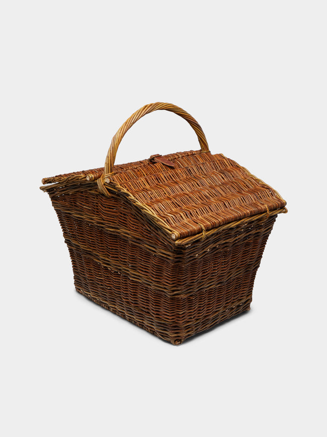 Sussex Willow Baskets - Handwoven Willow Shooter Picnic Basket -  - ABASK - 