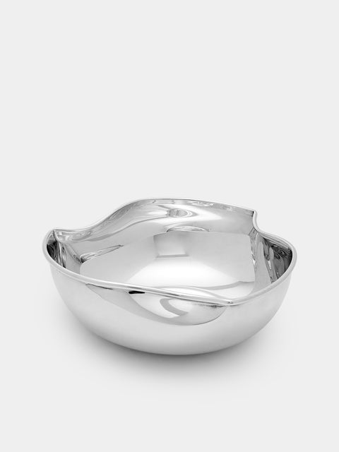 Antique and Vintage - 1950s Solid Silver Scalloped Bowl -  - ABASK - 