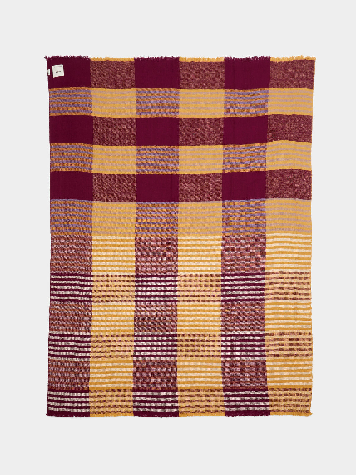 Me and K - Cashmere Tartan Blanket -  - ABASK - 