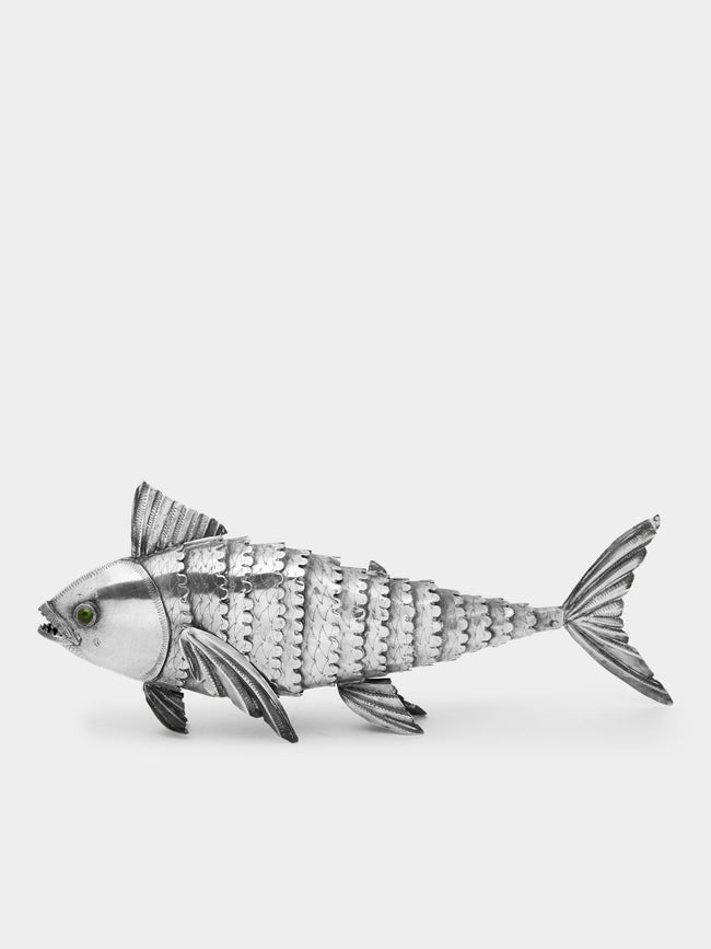 Antique and Vintage - 1900s Solid Silver Fish -  - ABASK - 
