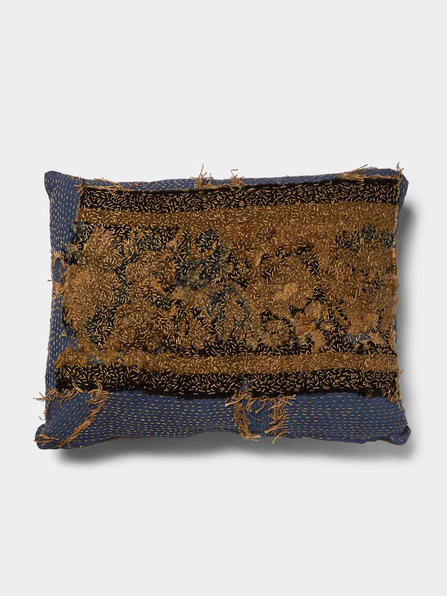 By Walid - 17th-Century Flemish Tapestry Linen Cushion -  - ABASK - 