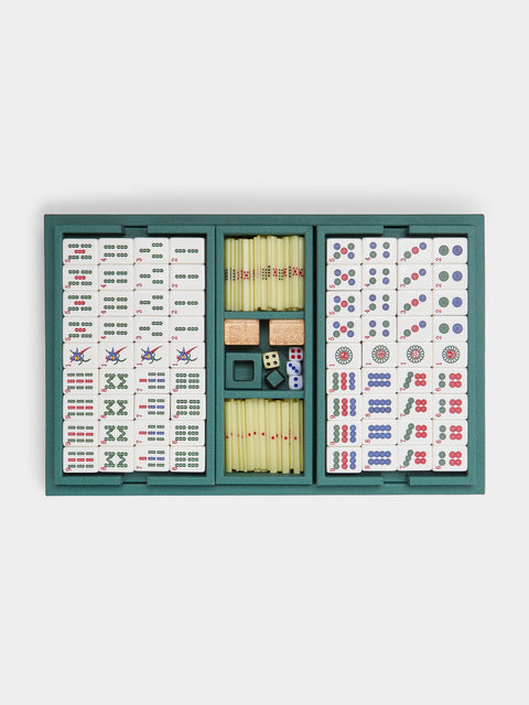 GioBagnara Mahjong game set, smoke