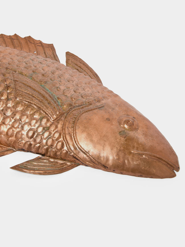 Antique and Vintage - 19th-Century Copper Fish -  - ABASK