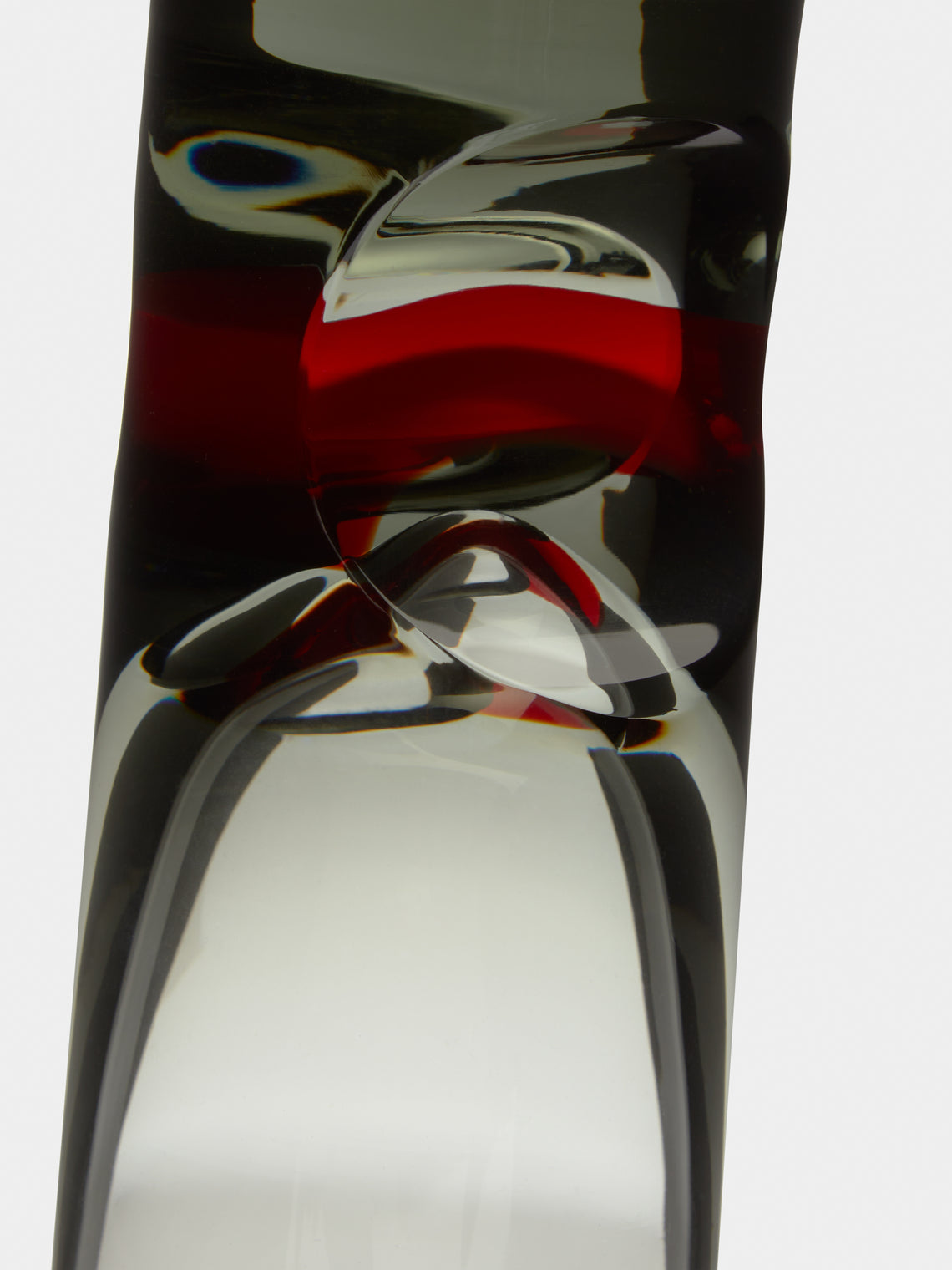 NasonMoretti - Archive Revival 1970 Hand-Blown Murano Glass Champagne Flute - Grey - ABASK
