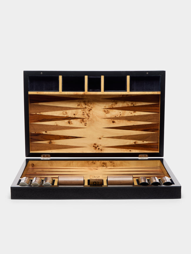 Forwood Design - Faux Shagreen Large Backgammon Set -  - ABASK - 