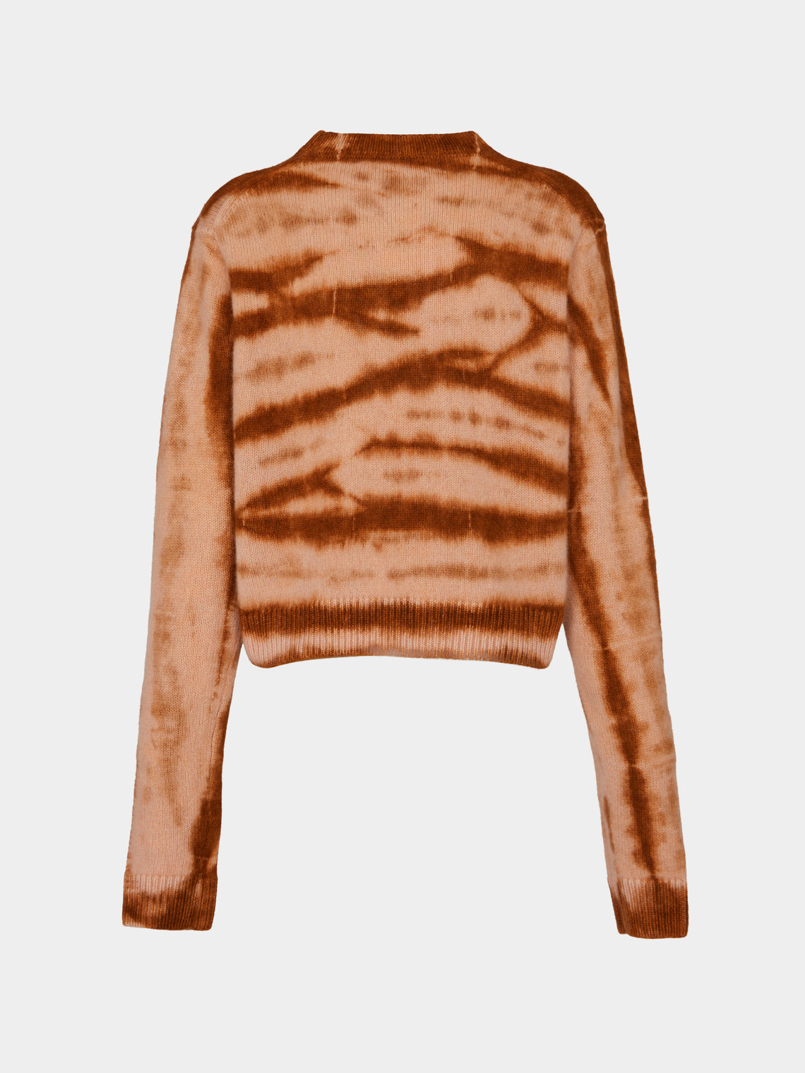 The Elder Statesman - Track Dye Cashmere Crew-Neck Sweater | Size: S -  - ABASK