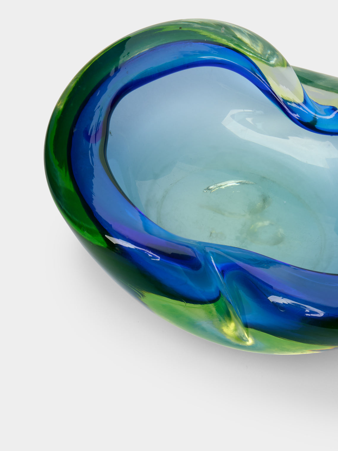 Antique and Vintage - 1960s Flavio Poli Murano Glass Ashtray -  - ABASK