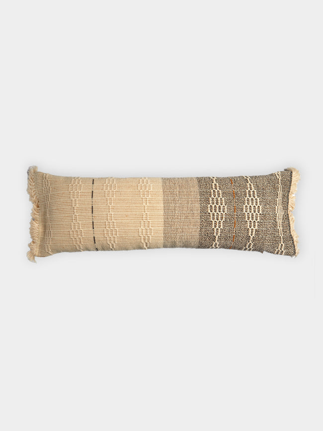 Maria Sigma - Melissanthi Handwoven Wool and Silk Cushion -  - ABASK - 