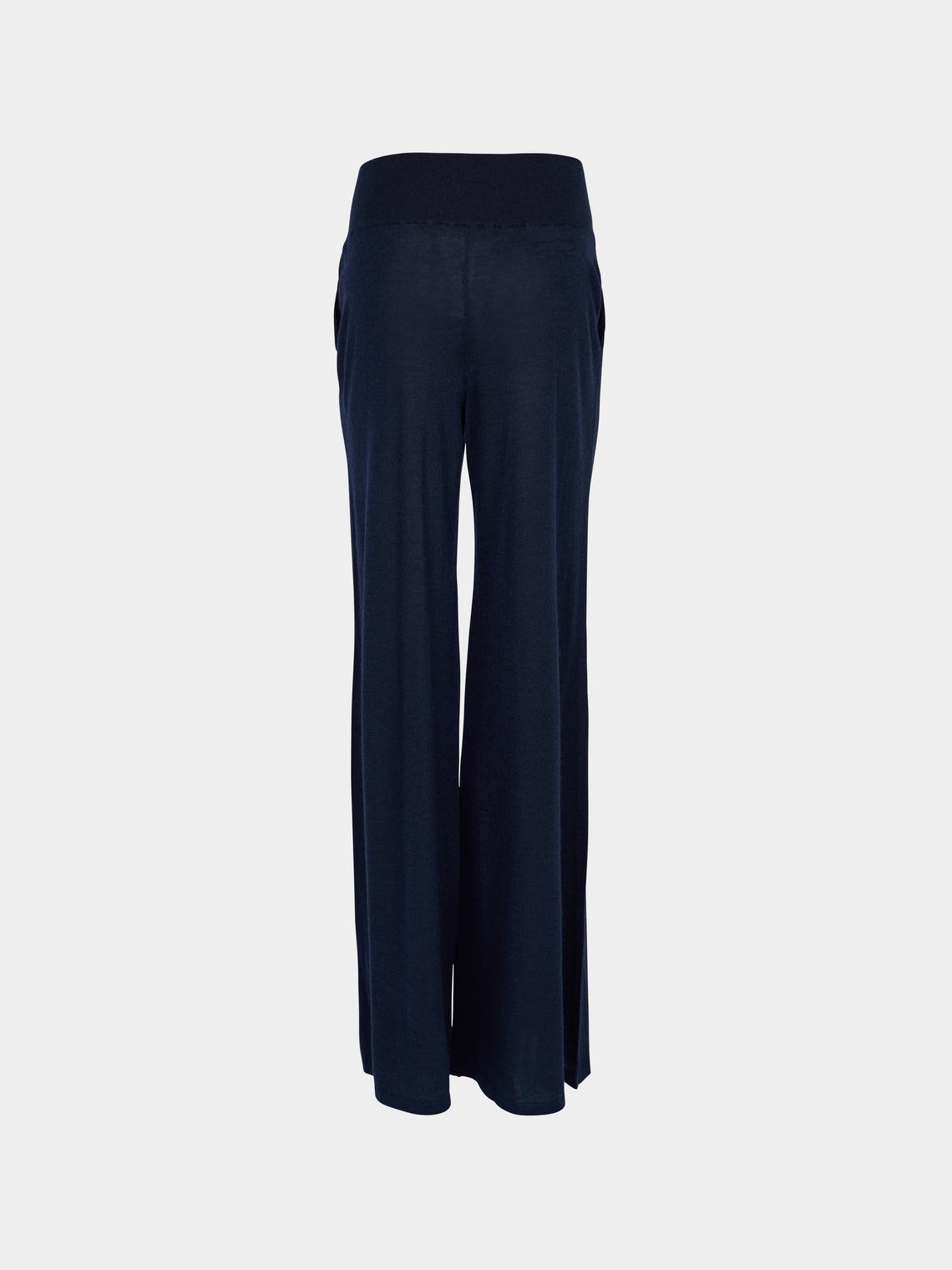 Frenckenberger - Cashmere Wide Trousers | Size: S -  - ABASK