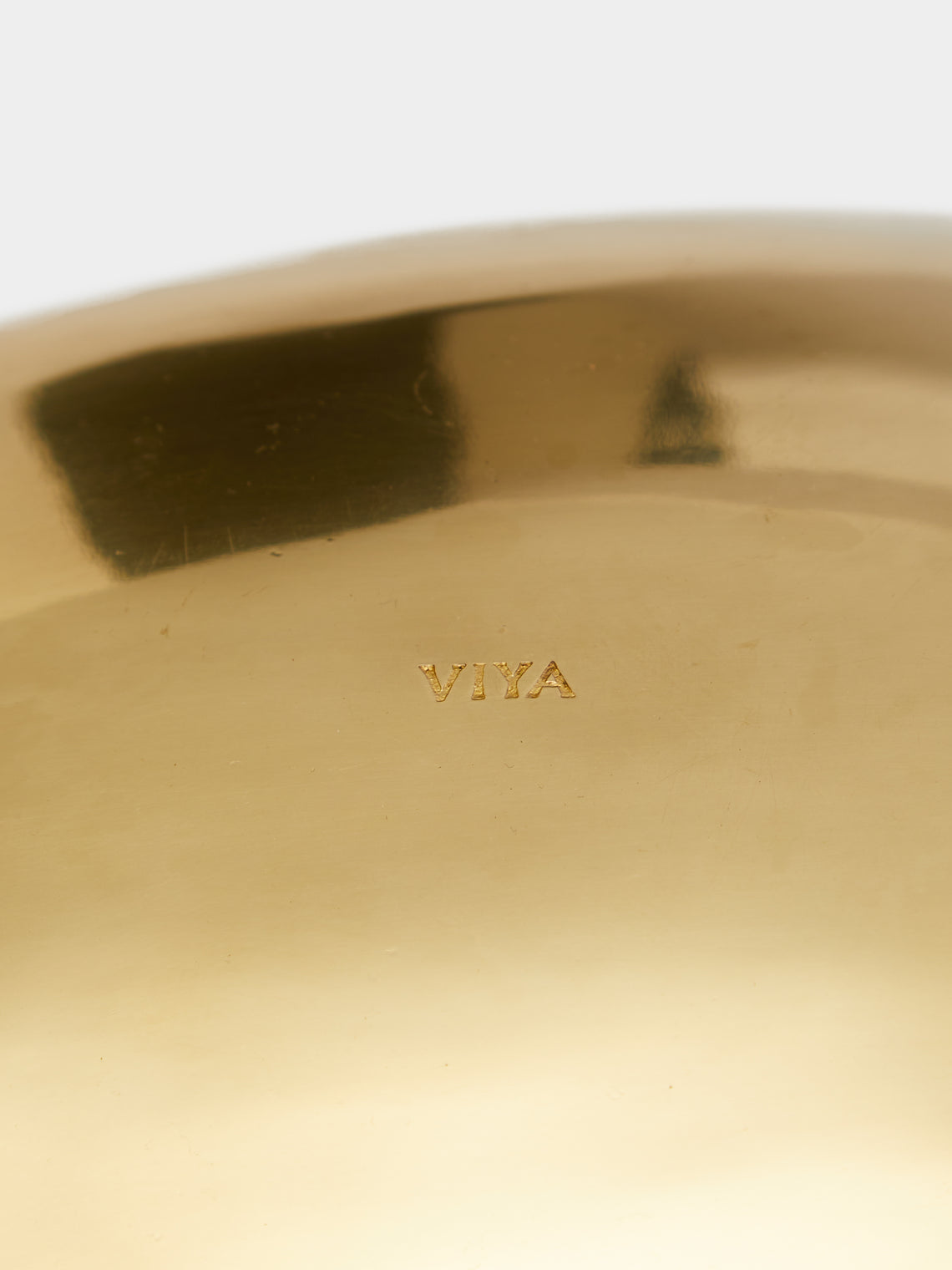 Viya - Vista Brass and Semi-Precious Stone Medium Bowl -  - ABASK