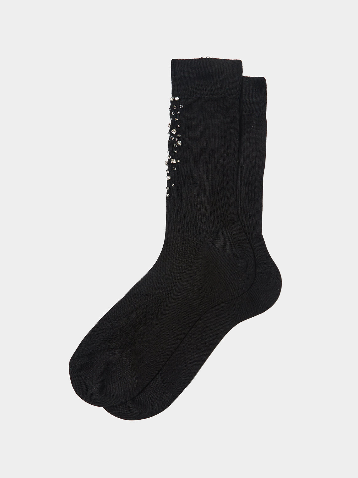 Maria La Rosa - Stars Silk-Blend Mid-Calf Socks -  - ABASK - 