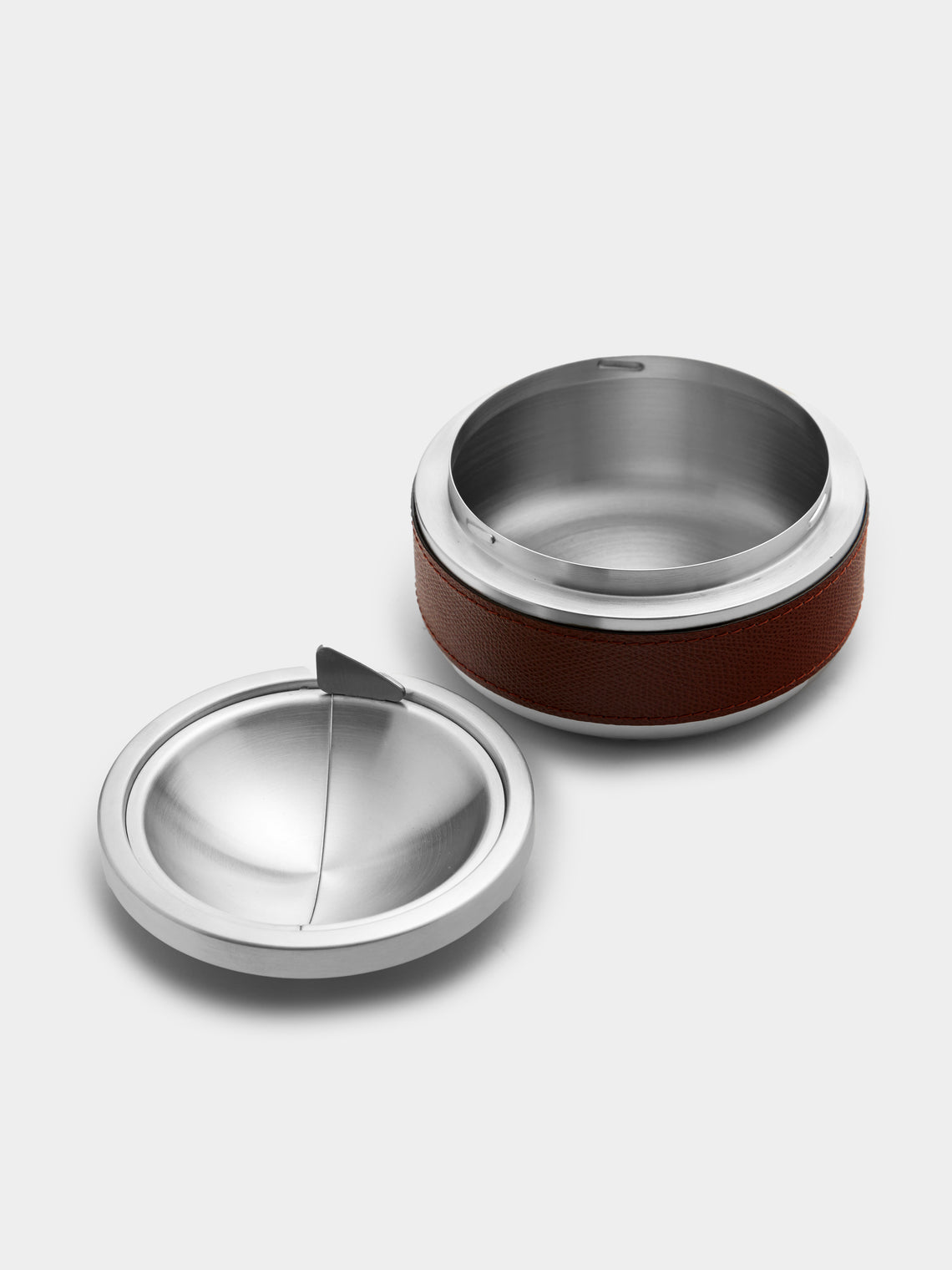 Giobagnara - Libeccio Leather Tipping Ashtray -  - ABASK