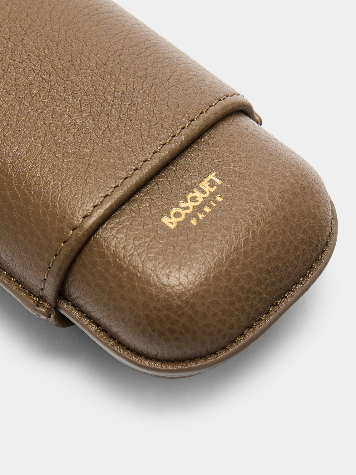 Bosquet Paris - Grained Leather Cigar Case (2 Cigars) -  - ABASK